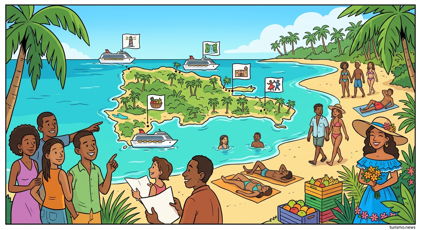 Costa Fascinosa toca cinco puertos dominicanos en un fin de semana